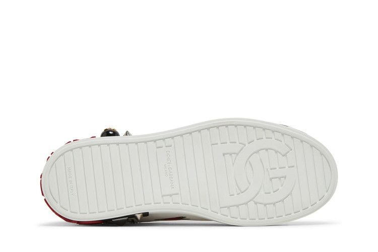 Кроссовки Dolce & Gabbana Portofino 'Embroidery and Studs'