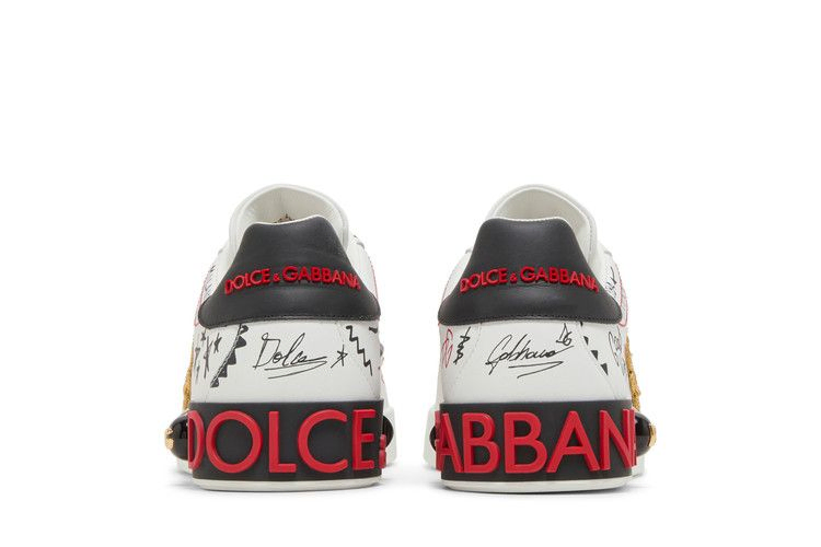 Кроссовки Dolce & Gabbana Portofino 'Embroidery and Studs'