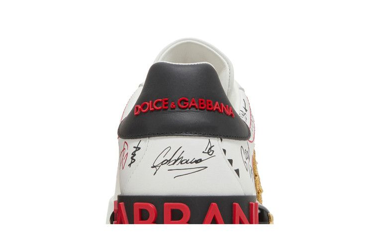 Кроссовки Dolce & Gabbana Portofino 'Embroidery and Studs'