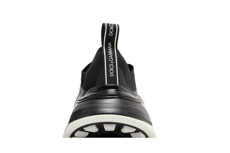 Кроссовки Dolce & Gabbana Stretch Mesh Fast Sneaker 'Black'