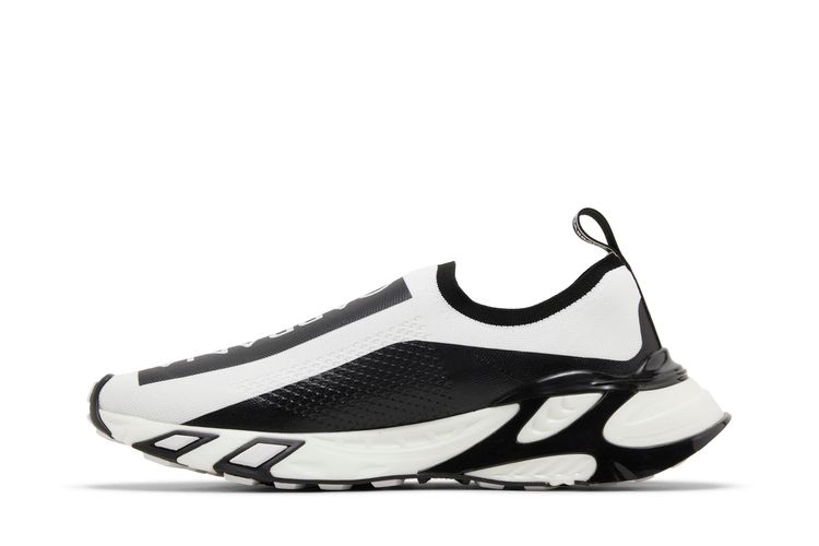 Кроссовки Dolce & Gabbana Stretch Mesh Fast Sneaker 'White Black'