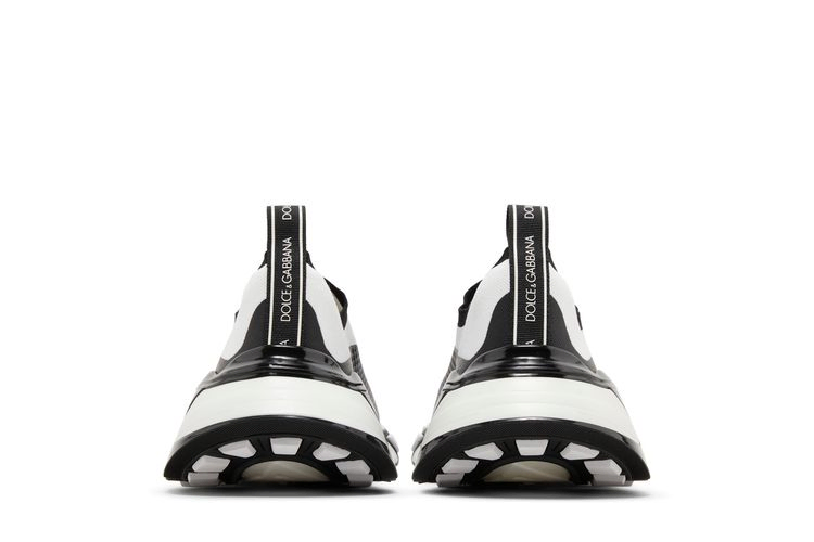 Кроссовки Dolce & Gabbana Stretch Mesh Fast Sneaker 'White Black'
