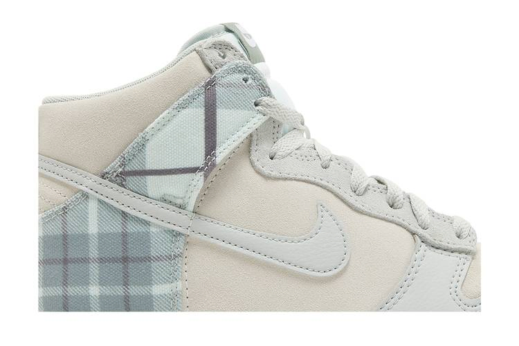 Кроссовки Nike Dunk High SE GS 'Mint Plaid'