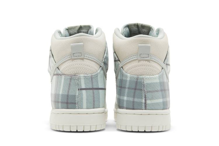 Кроссовки Nike Dunk High SE GS 'Mint Plaid'