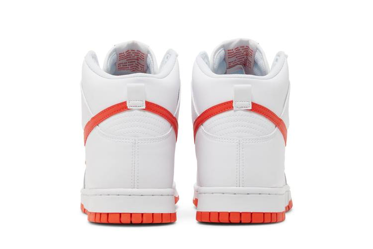 Кроссовки Nike Dunk High 'White Picante Red'