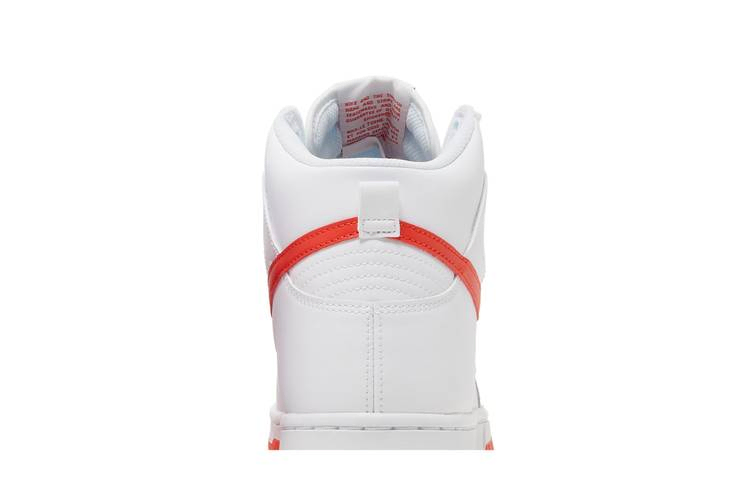 Кроссовки Nike Dunk High 'White Picante Red'