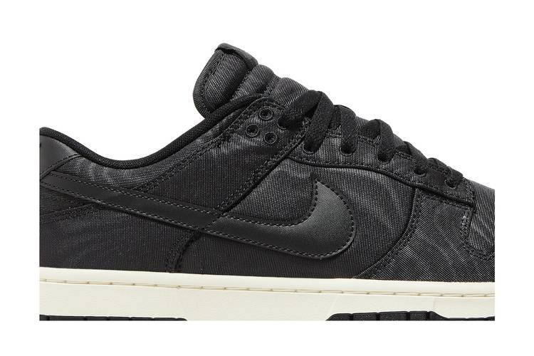 Кроссовки Nike Dunk Low 'Black Canvas'