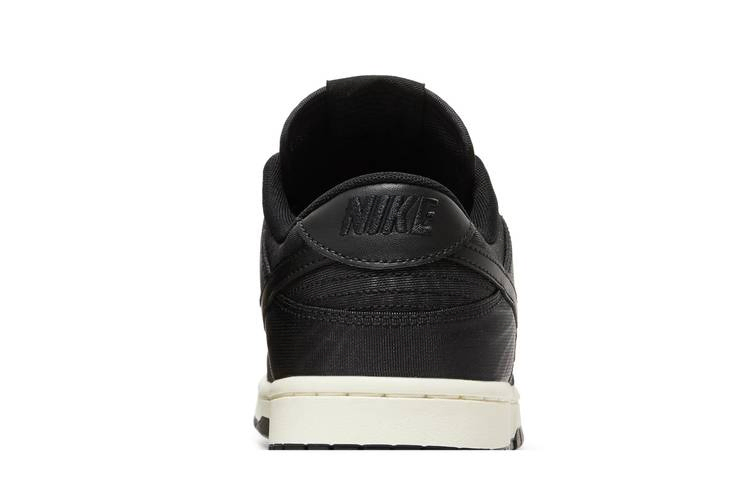 Кроссовки Nike Dunk Low 'Black Canvas'