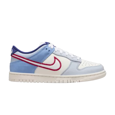 Nike Dunk Low GS 'Armory Blue Red Mesh'