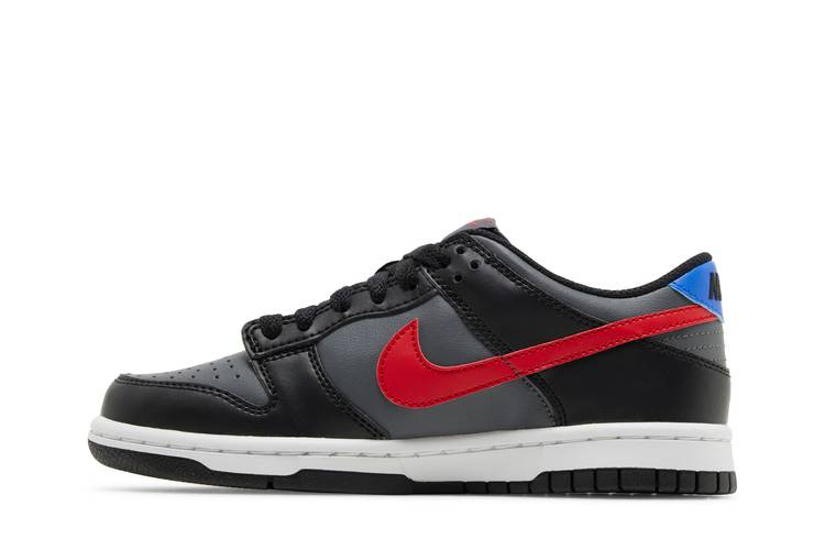 Кроссовки Nike Dunk Low GS 'Black Red Blue'