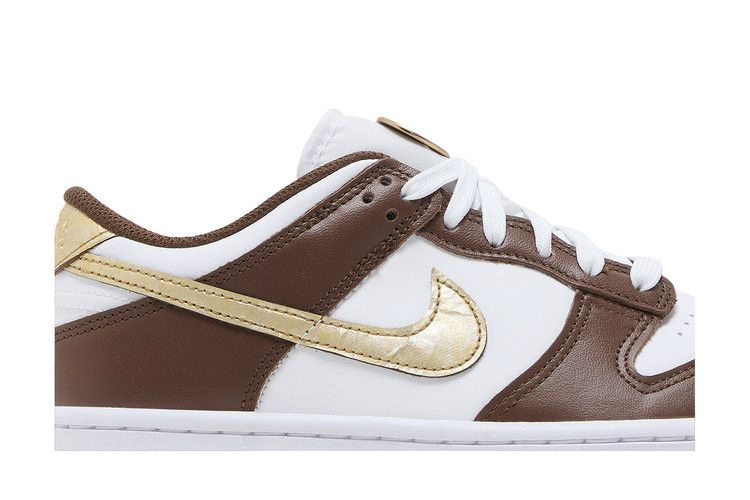 Кроссовки Nike Dunk Low GS 'Cacao Wow Metallic Gold