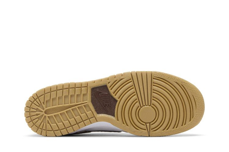 Кроссовки Nike Dunk Low GS 'Cacao Wow Metallic Gold