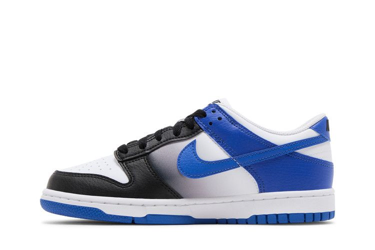 Кроссовки Nike Dunk Low GS 'Game Royal Black Fade'