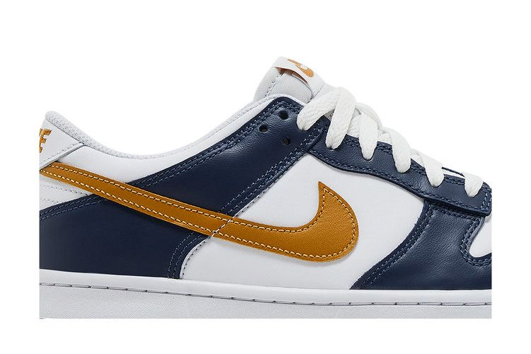 Кроссовки Nike Dunk Low GS 'Midnight Navy Wheat'