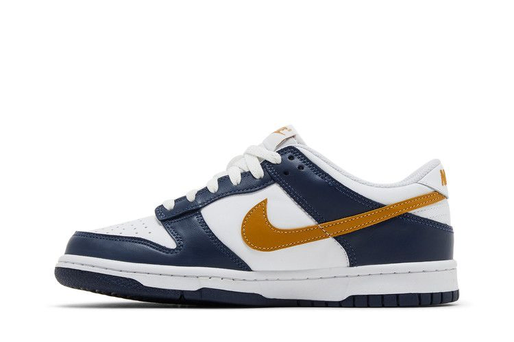 Кроссовки Nike Dunk Low GS 'Midnight Navy Wheat'