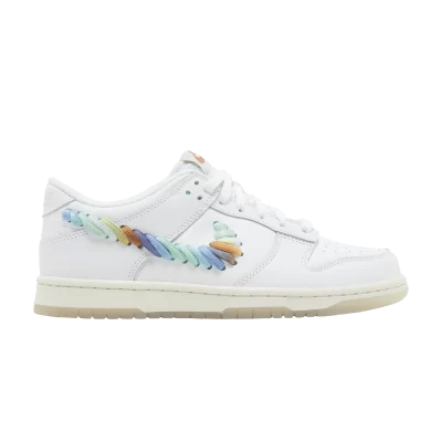 Nike Dunk Low GS 'Rainbow Lace Swoosh'