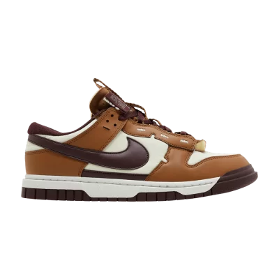 Nike Dunk Low Jumbo 'Light British Tan Burgundy Crush'