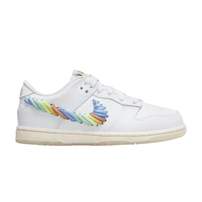 Nike Dunk Low PS 'Rainbow Lace Swoosh'