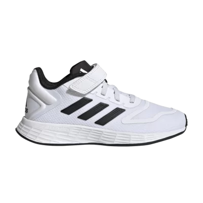 adidas Duramo 10 Little Kid 'White Black'