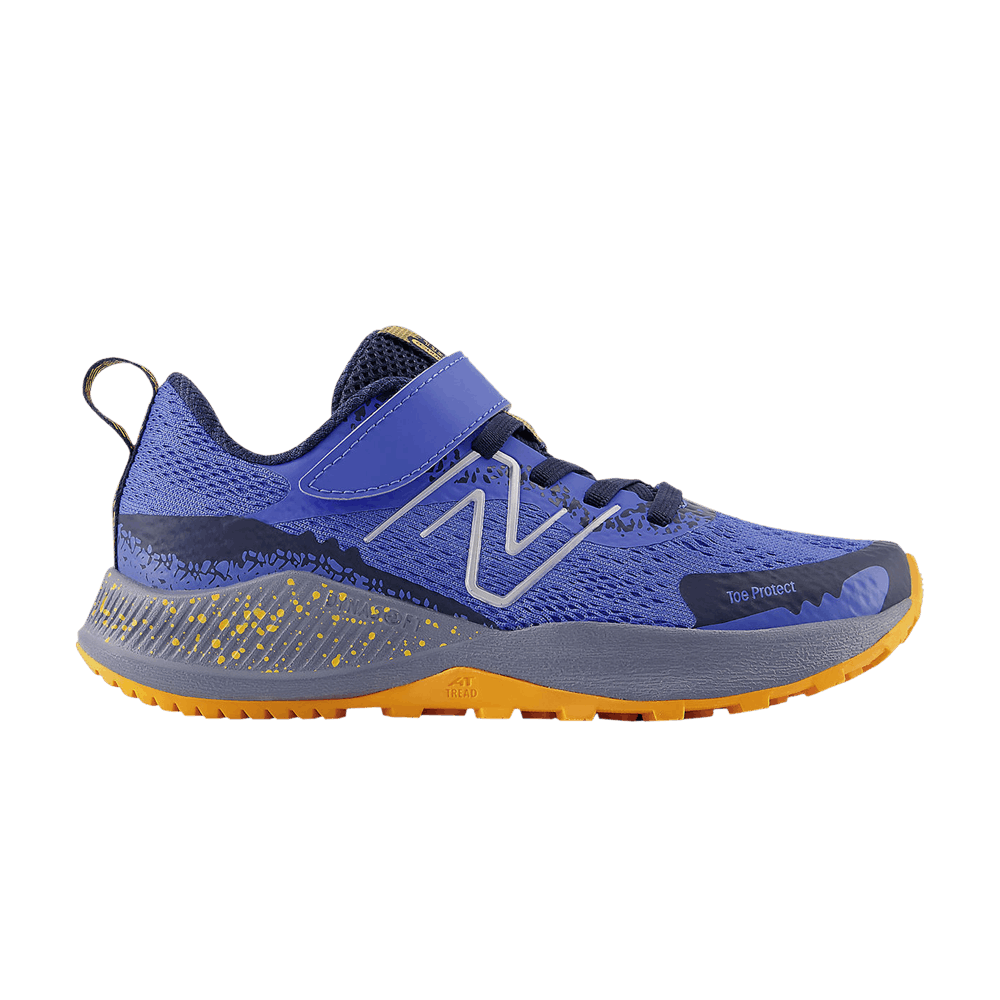 Кроссовки New Balance DynaSoft Nitrel v5 Bungee Lace Little Kid Wide 'Bright Lapis Hot Marigold'