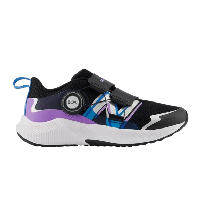 New Balance Dynasoft Reveal v4 BOA Little Kid Wide 'Black Purple Fade'