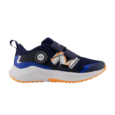 New Balance Dynasoft Reveal v4 BOA Little Kid Wide 'Navy Hot Mango'