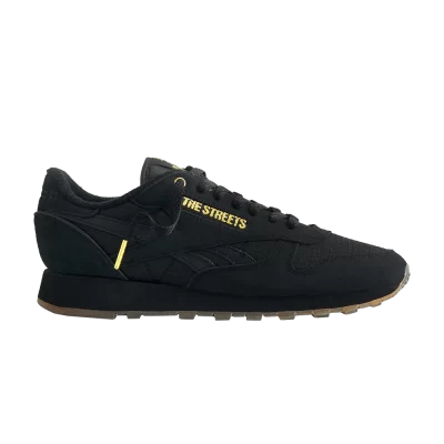 Reebok END. x The Streets x Classic Leather 'Black Gold Metallic'