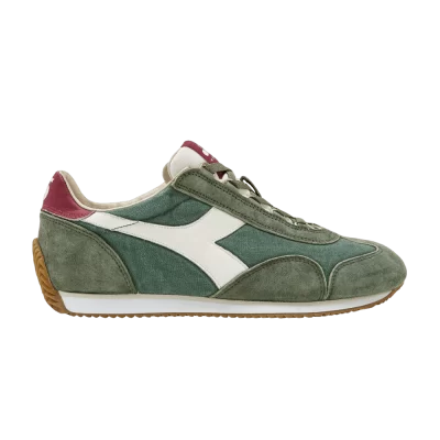 Diadora Equipe H Canvas Stone Wash 'Green Laurel Wreath'