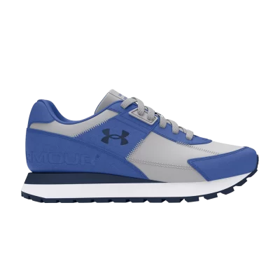 Under Armour Essential Runner GS 'Mod Grey Tech Blue'