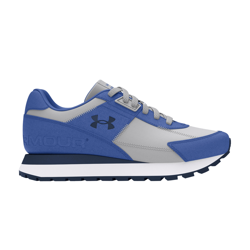 Кроссовки Under Armour Essential Runner GS 'Mod Grey Tech Blue'