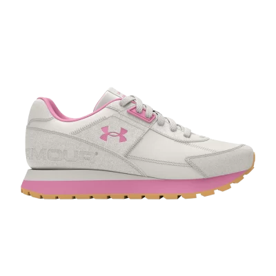 Under Armour Essential Runner GS 'White Clay Meta Pink'