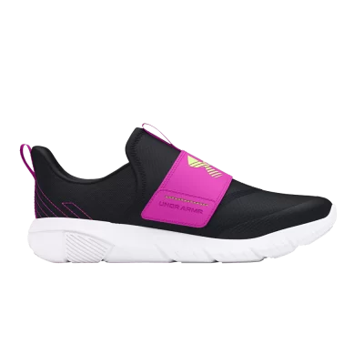 Under Armour Flash GS 'Black Vivid Magenta'