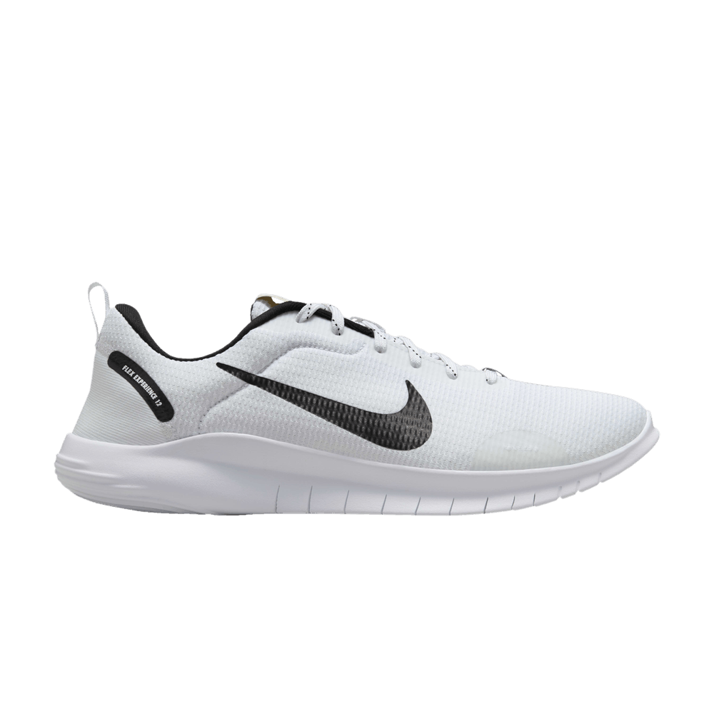 Nike flex black and white on sale