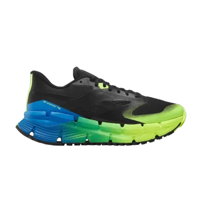 Reebok FloatZig 1 'Black Digital Lime Blue'