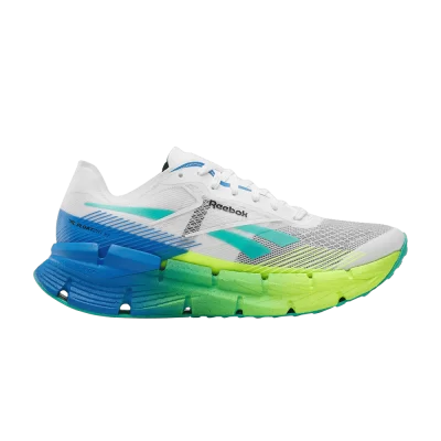 Reebok FloatZig X1 'White Digital Lime Blue'