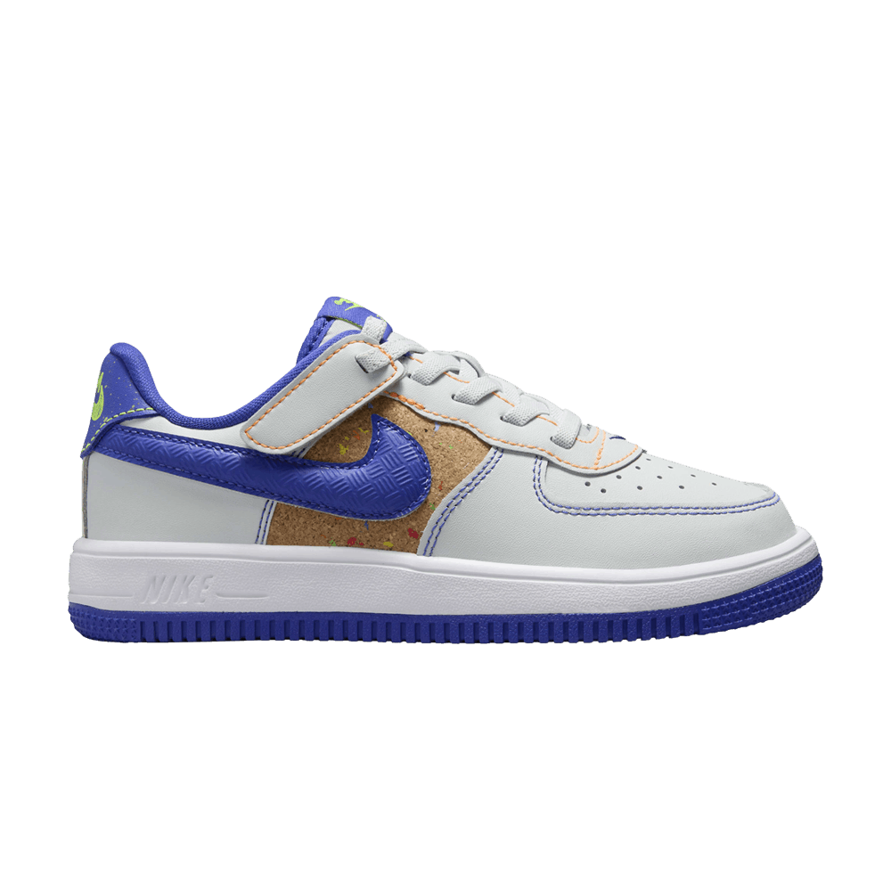 Кроссовки Nike Force 1 Low EasyOn PS 'Photon Dust Blue Cork'