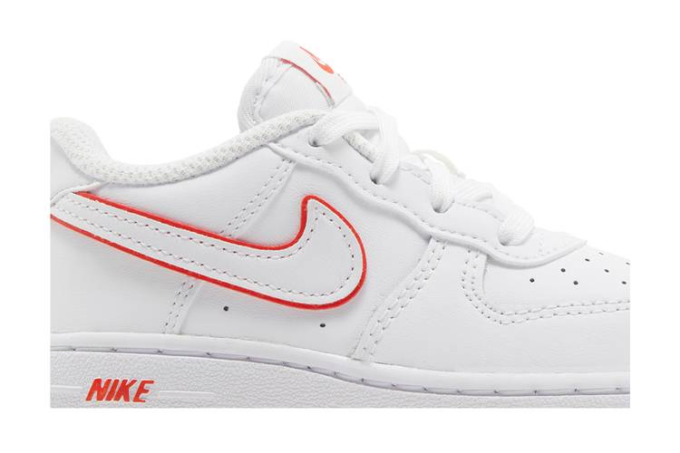 Кроссовки Nike Force 1 Low TD 'White Picante Red'