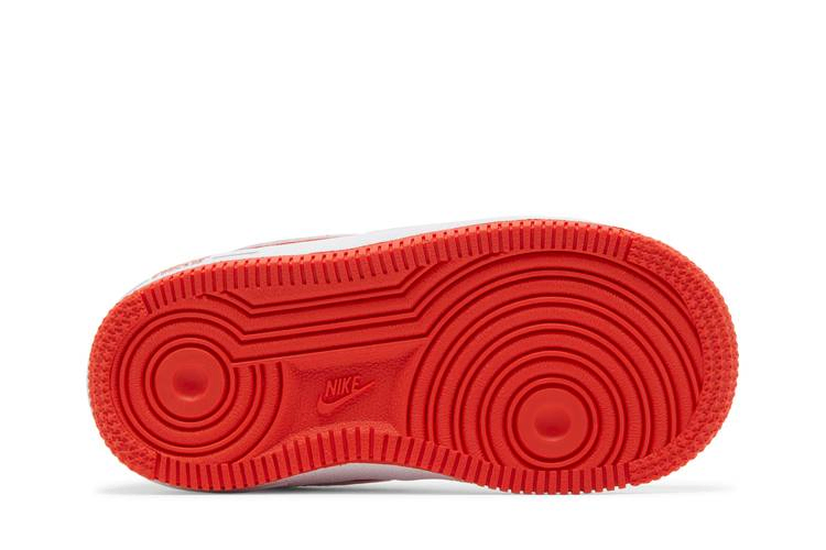 Кроссовки Nike Force 1 Low TD 'White Picante Red'