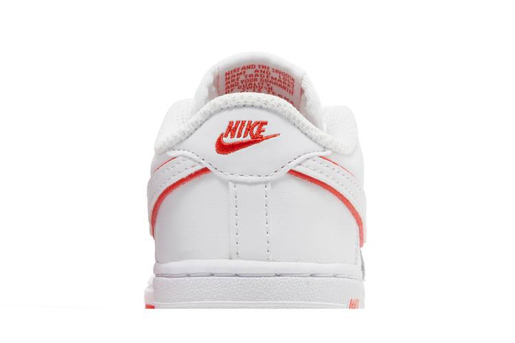 Кроссовки Nike Force 1 Low TD 'White Picante Red'