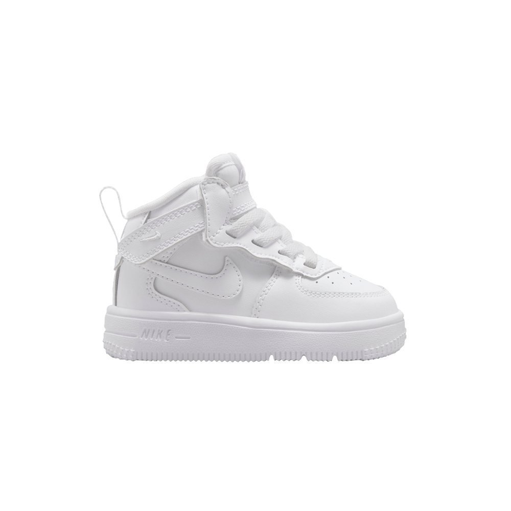Кроссовки Nike Force 1 Mid EasyOn TD 'Triple White'
