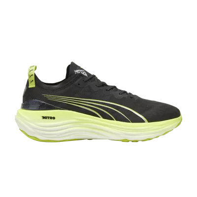 Puma ForeverRun Nitro 'Black Lime Pow'