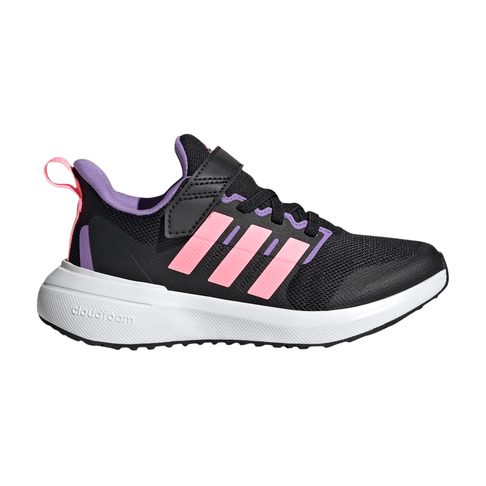 Кроссовки Adidas FortaRun 2.0 EL Little Kid 'Black Beam Pink'