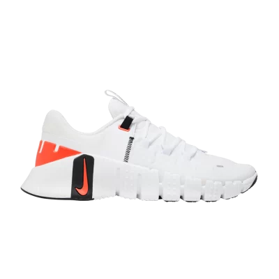 Nike Free Metcon 5 'White Bright Crimson'