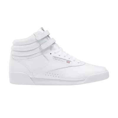 Reebok Freestyle High Big Kid 'Triple White'