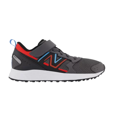 New Balance Fresh Foam 650 Bungee Lace Top Strap Big Kid 'Magnet Neo Flame'