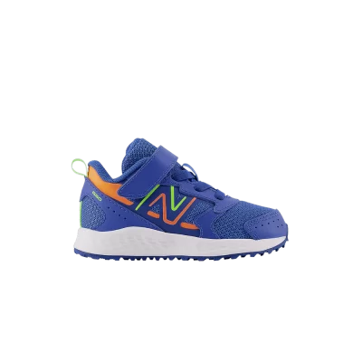 New Balance Fresh Foam 650 Bungee Lace Top Strap Toddler 'Cobalt Blaze Orange'