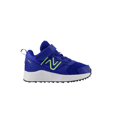 New Balance Fresh Foam 650 Bungee Lace Top Strap Toddler 'Team Royal Bleached Lime Glow'