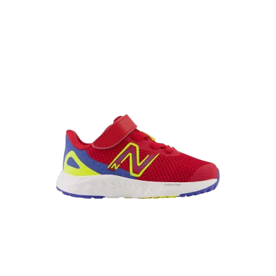 New Balance Fresh Foam Arishi v4 Bungee Lace Toddler 'Team Red Cosmic Pineapple'