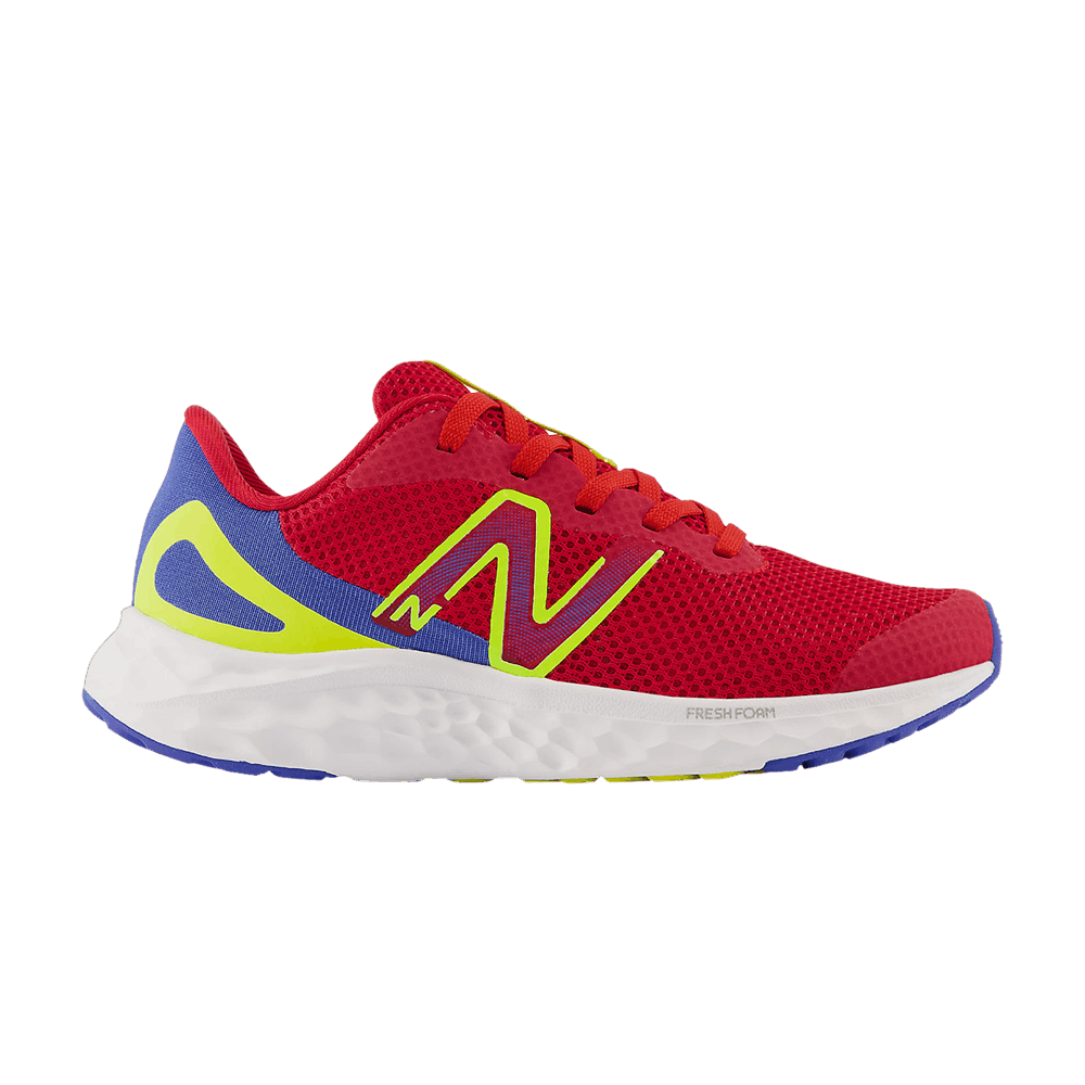 Кроссовки New Balance Fresh Foam Arishi v4 Little Kid Wide 'Team Red Cosmic Pineapple'