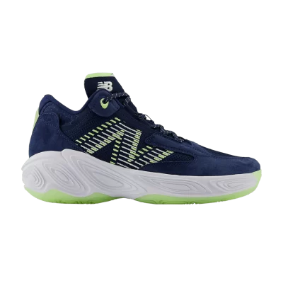 New Balance Fresh Foam BB v2 'Navy Bleached Lime Glow'